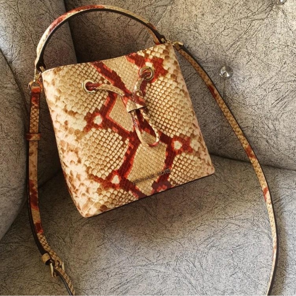 MICHAEL KORS Python Bag & WALLET ‼️ - Picture 6 of 15